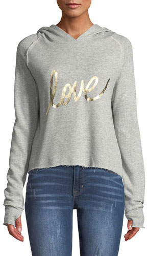 Sabrina Love Hooded Pullover Sweatshirt