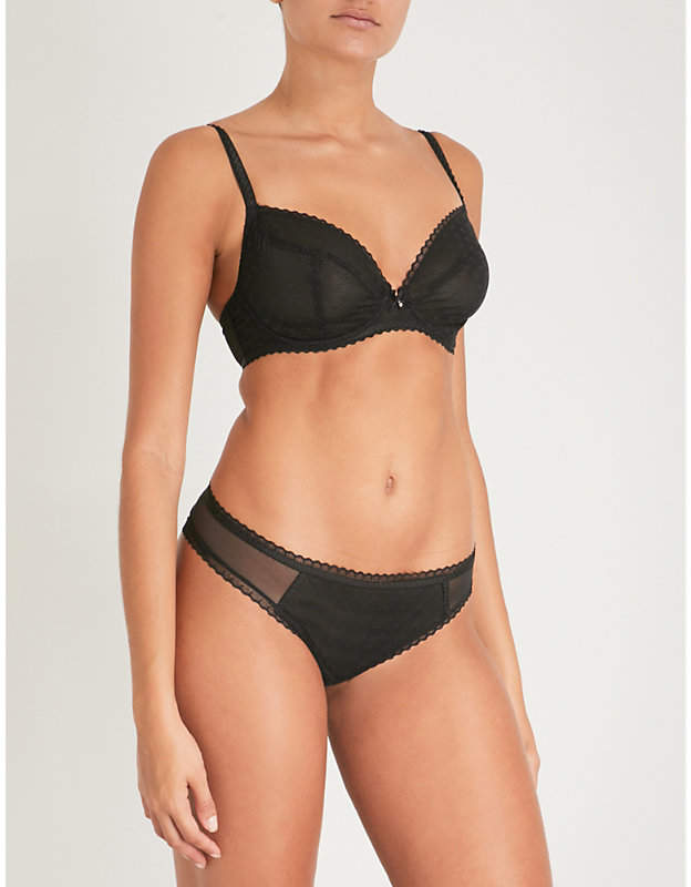 Courcelles underwired lace bra