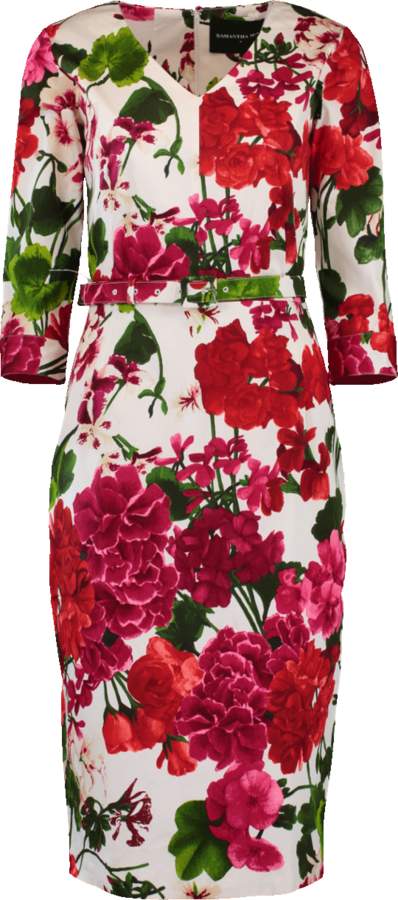 Bougainville Printed Dress