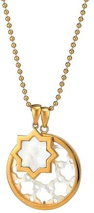 Carlotta Mother-of-Pearl Pendant Necklace