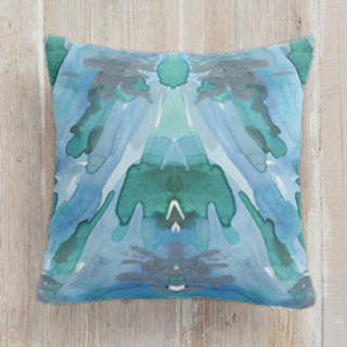 Kaleidoscope Reef Self-Launch Square Pillows