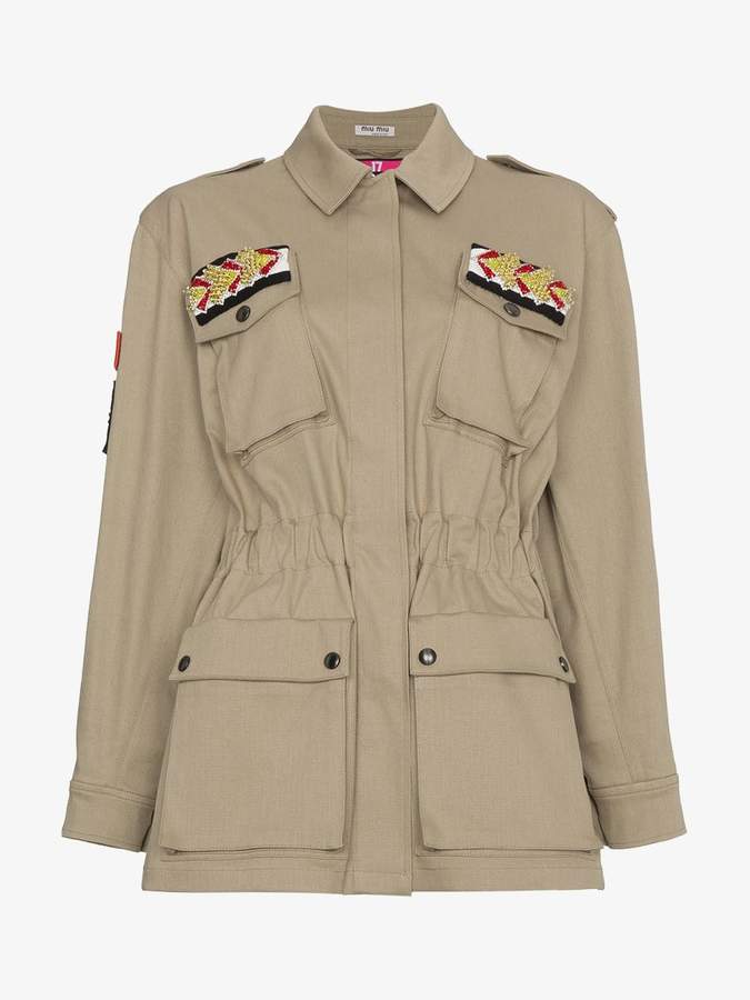 Embellished Military Jacket