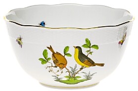 Rothschild Bird Multi-Color Round Bowl