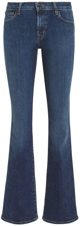 Selena Mid-Rise Bootcut Jeans