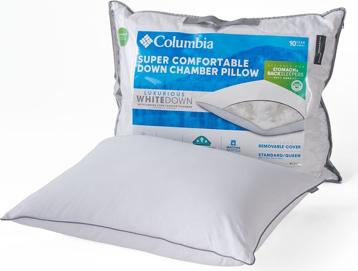 Soft / Medium Back & Stomach Sleeper Down Chamber Pillow