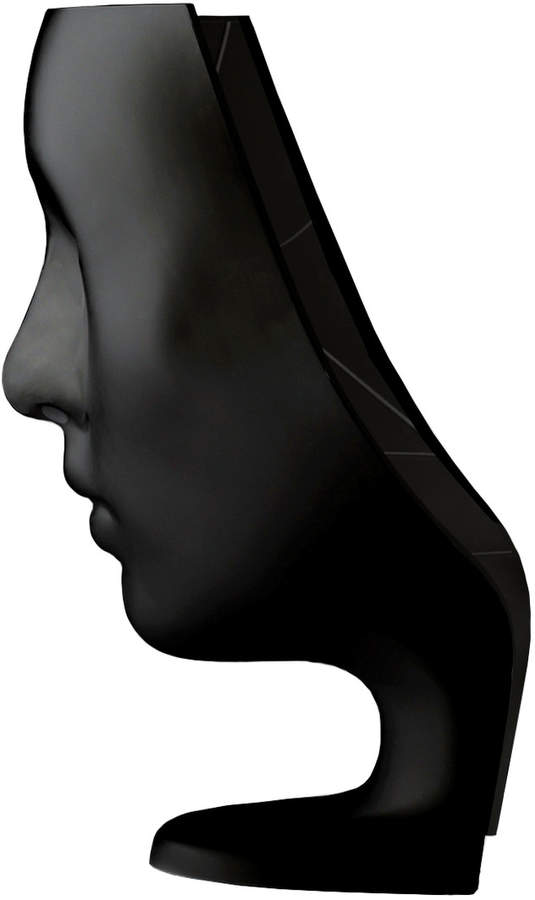 Nemo Sessel, feststehend, Schwarz