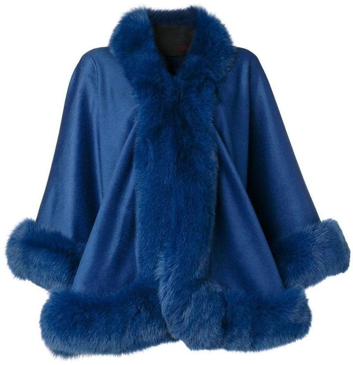 Liska cashmere flared coat