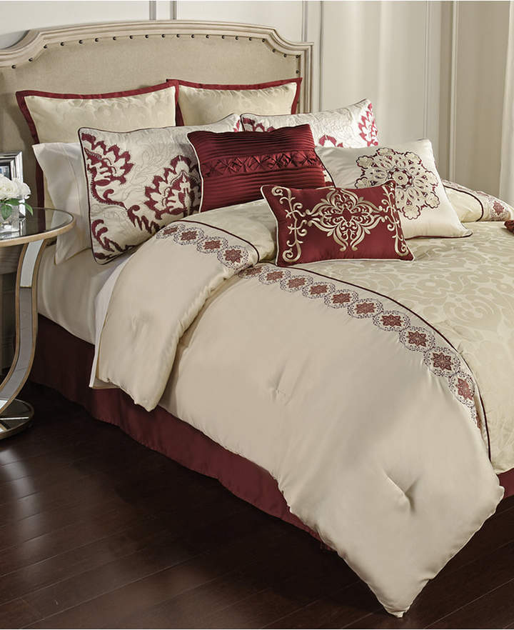 Hallmart Collectibles Conrad 14-Pc. King Comforter Set Bedding