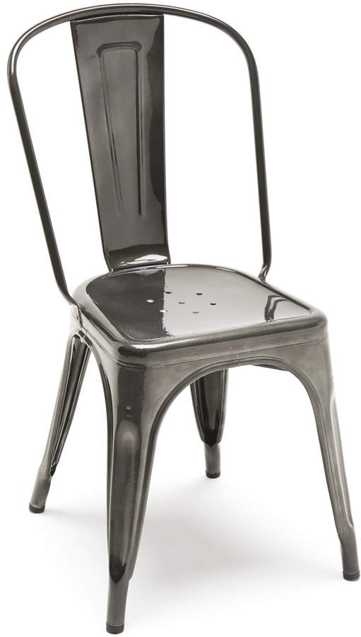 Tolix - A Chair Indoor, Stahl grau lasiert
