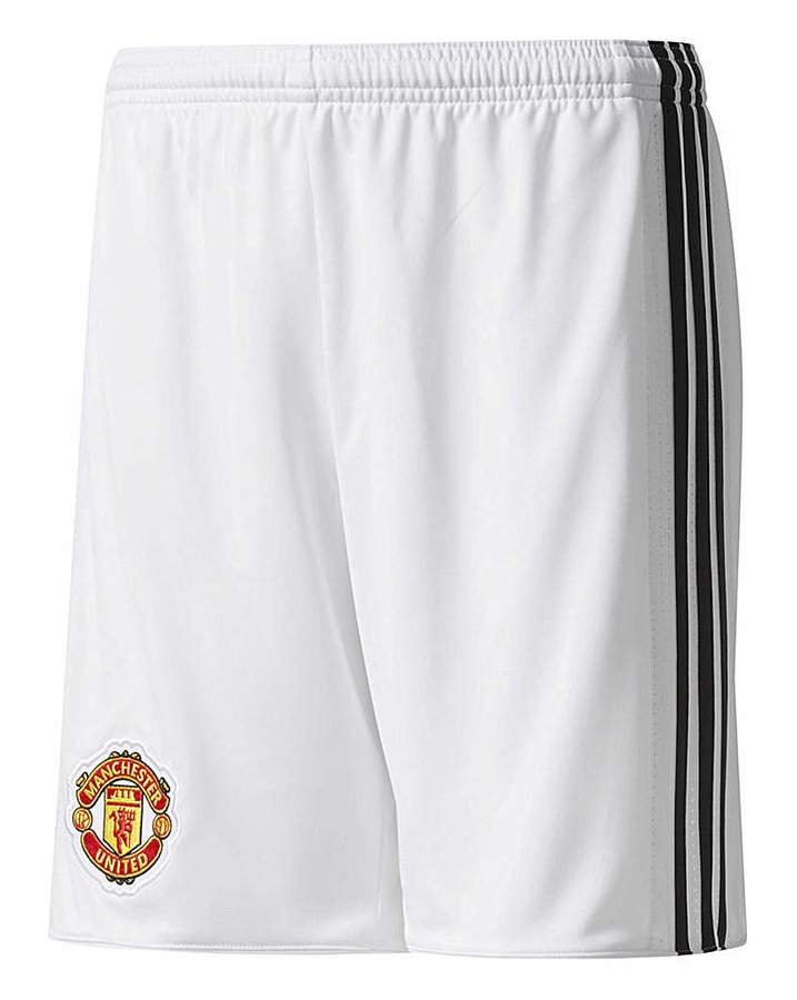 adidas MUFC Boys Youth Home Shorts