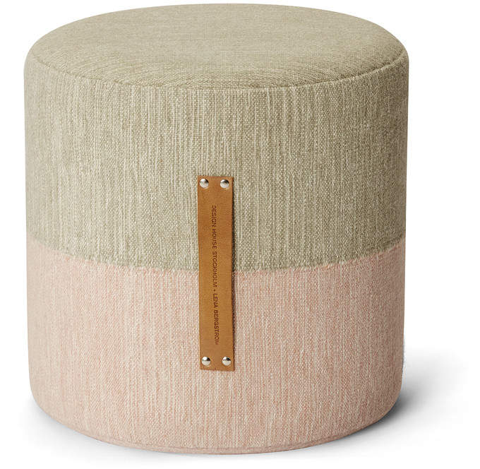 Fields Pouf, rosa / beige