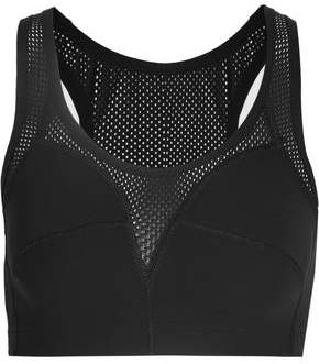 Mover® Mesh And Stretch-Jersey Sports Bra