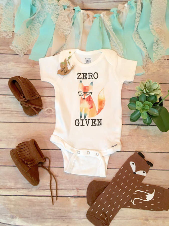 Etsy Funny Onesie®, Fox Onesie, Funny Baby Shower Gift, Hipster Baby, Boho Baby Clothes, Unisex Baby Gift