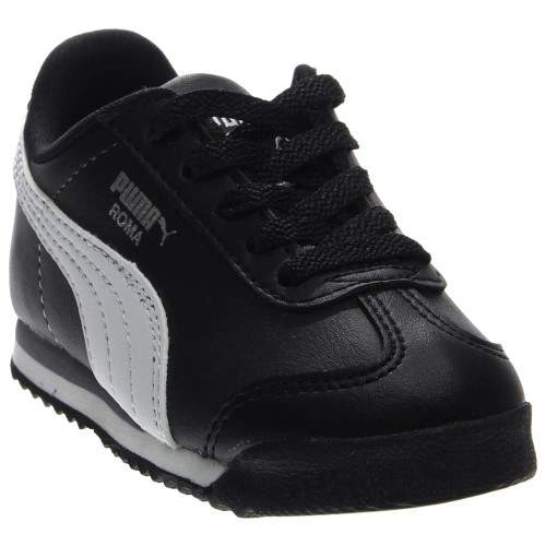 354260-01 : Roma Basic Kids Sneaker Toddler Black/White (5 M US Toddler)