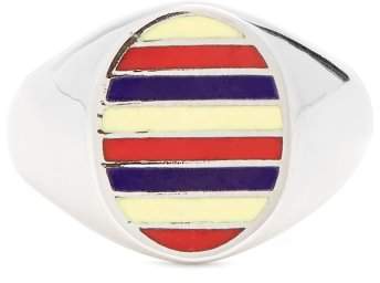JESSICA BIALES Enamel & sterling-silver ring