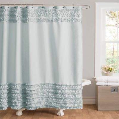 Skye Shower Curtain in Blue
