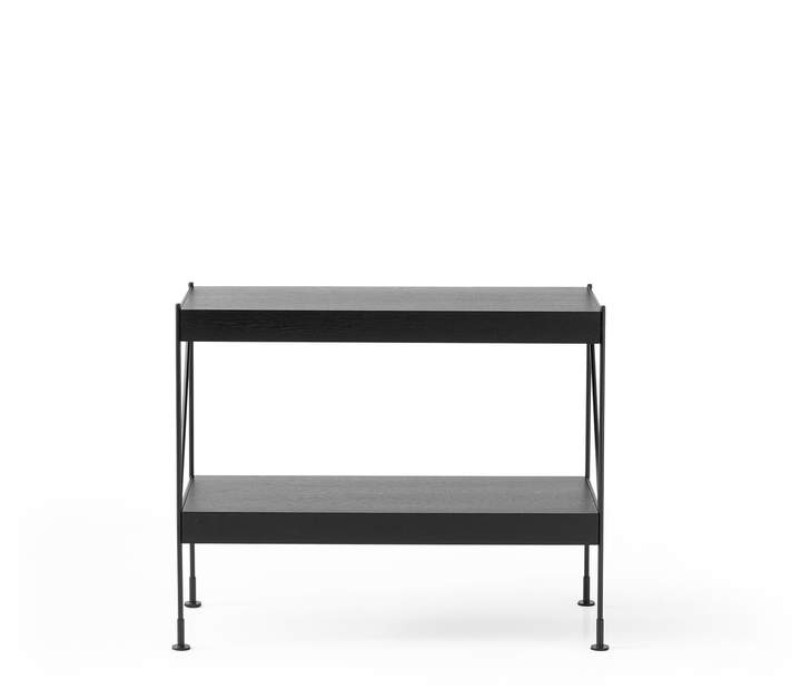 Menu - Zet Storing System Sideboard, 1 x 2, Chrom / schwarz