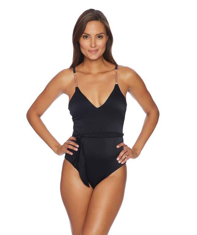 Liquid By Luxe Wrap Maillot