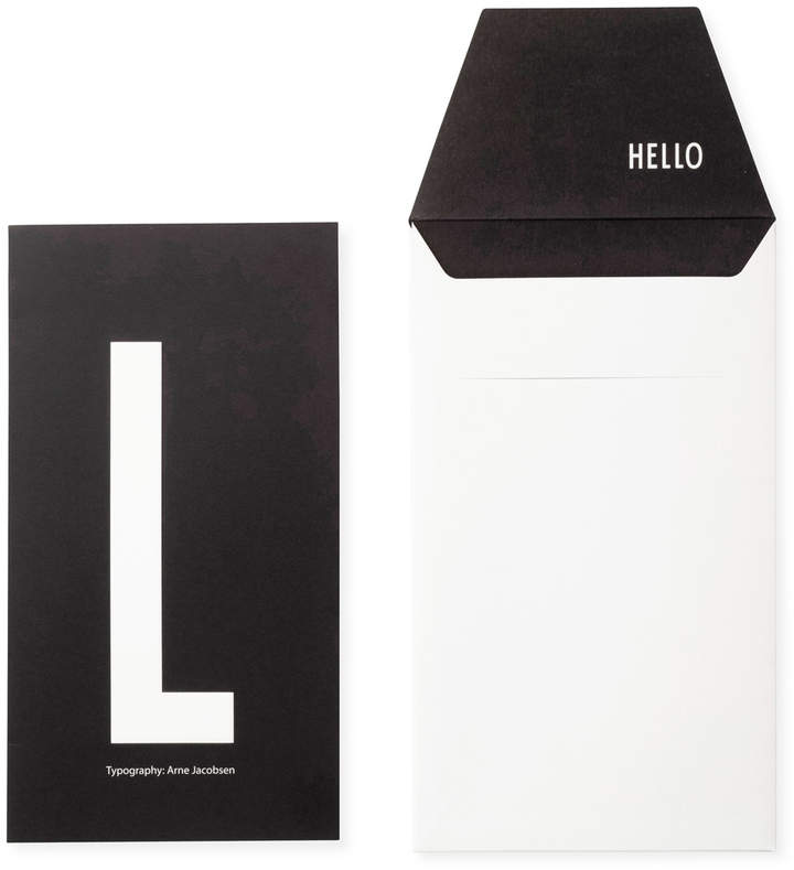 Design Letters - AJ Postkarte L