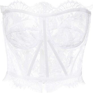 Dolce & Gabbana Cotton lace bustier Dolce & Gabbana Cotton lace bustier