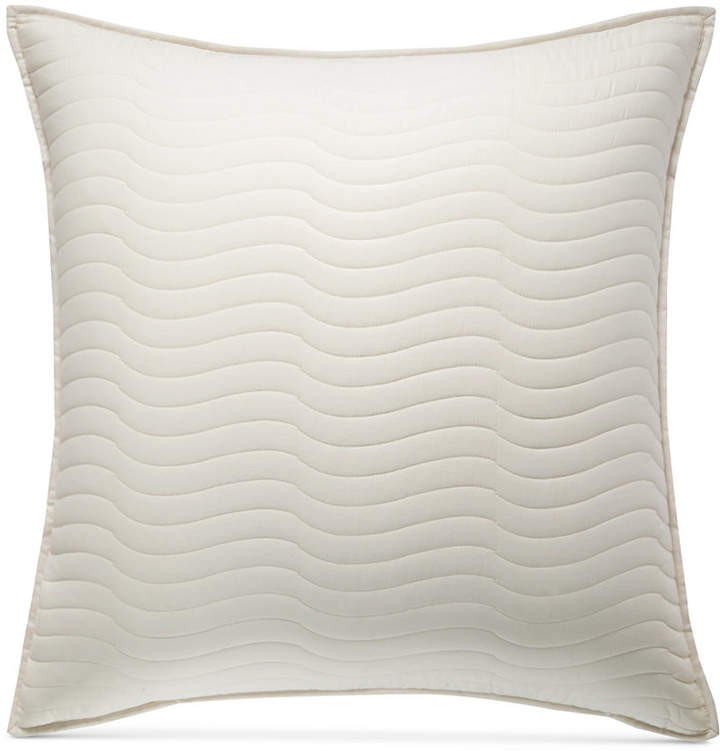 Agate Pima Cotton Quilted European Sham, Created for Macy's Bedding