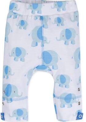 MiracleWear® Posheez Snap 'n Grow Elephant Print Adjustable/Expandable Pant in Blue