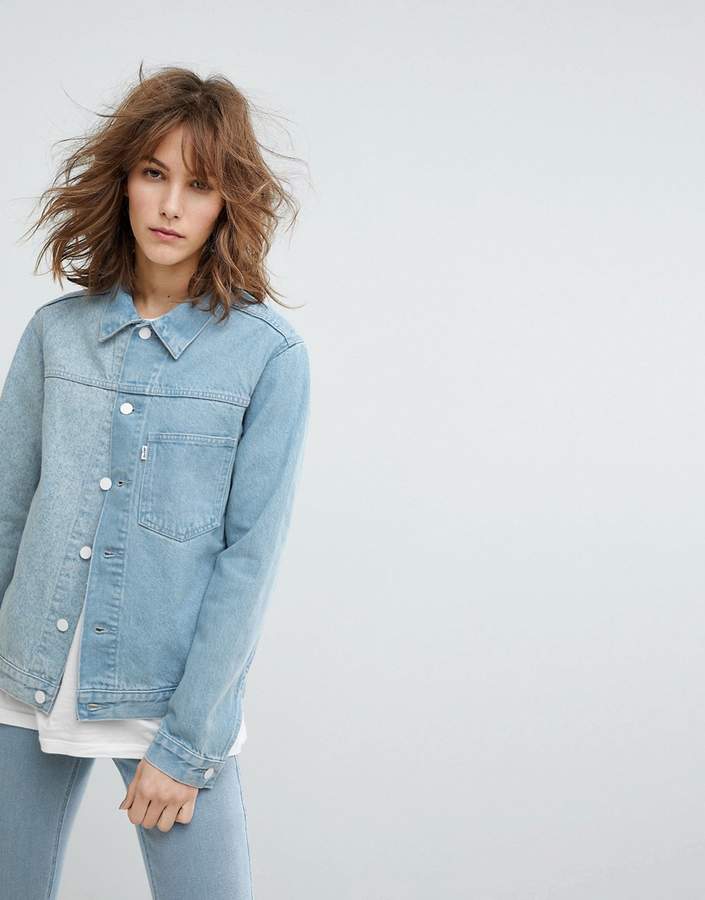 Levis Line 8 Levi's – Line 8 – Trainingsjacke mit Kontrastwaschung