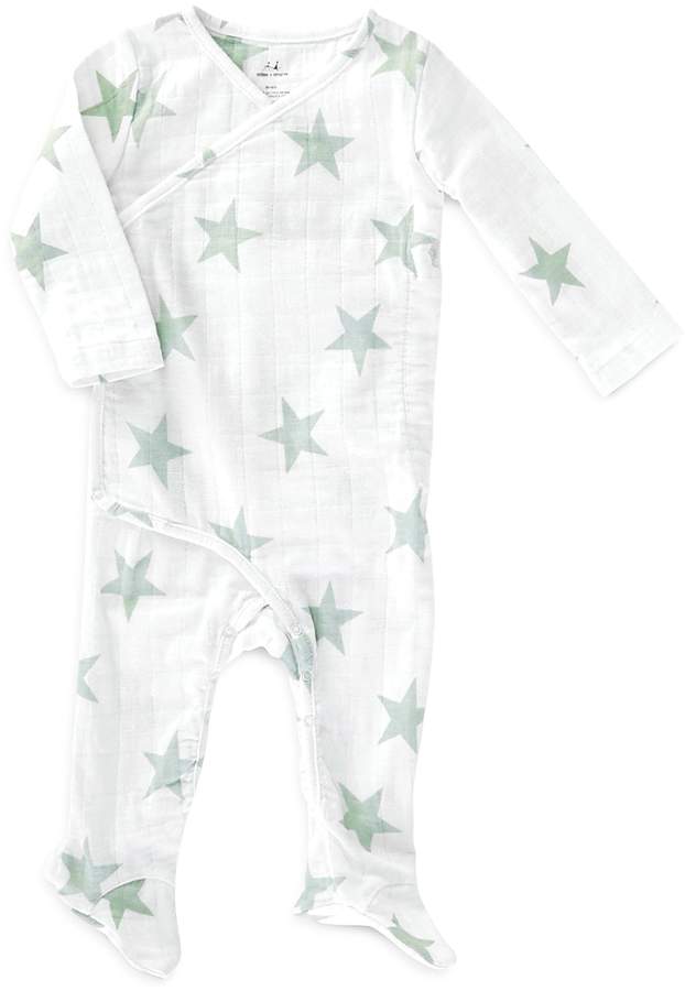 Aden And Anais Unisex Star Print Footie - Baby