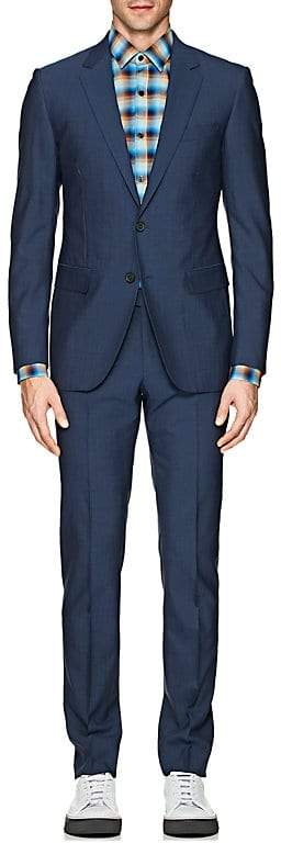 Men's Attitude Mélange Wool Two-Button Suit
