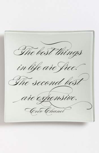 'The Best Things' Trinket Tray