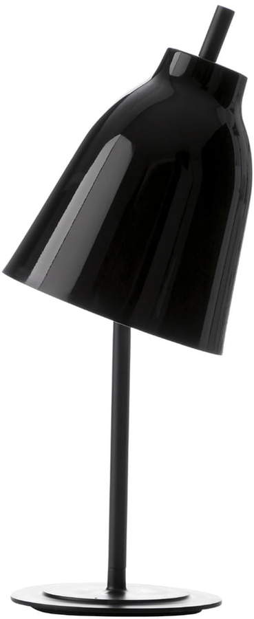 Caravaggio Tischleuchte glänzend, schwarz