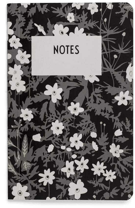 Design Letters - AJ Vintage Flowers Notizbuch, S