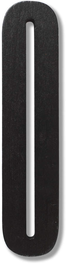 Design Letters - Wooden Letters Indoor O, Schwarz