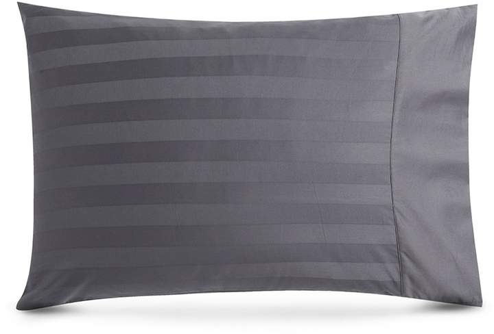 Stripe pillowcase set - Charcoal