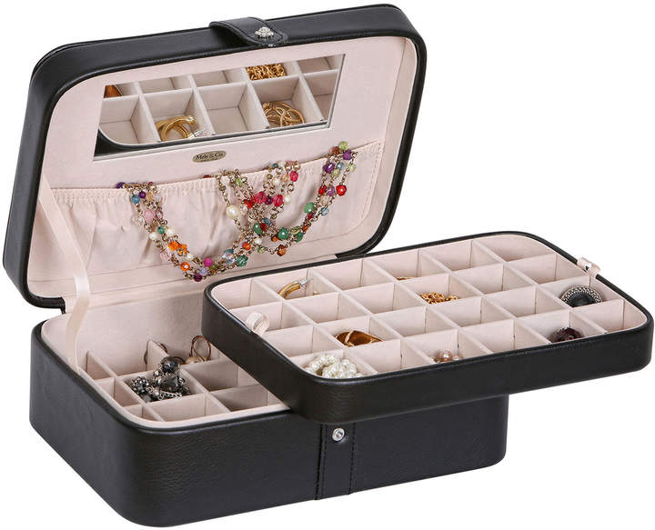 Lila Black Jewelry Box