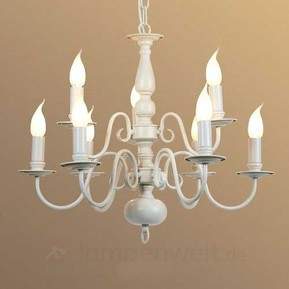 MAYRA - Kronleuchter 9-flammig im Landhausstil