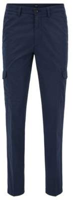 Cotton Cargo Pant, Tapered Fit Kailo D 28R Dark Blue