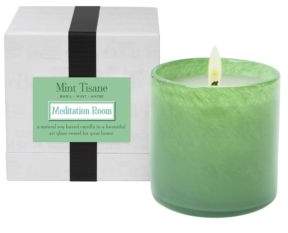 Mint Tisane Candle, Mediation Room