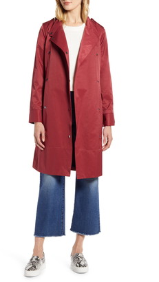 Halogen Patch Pocket Trench Coat