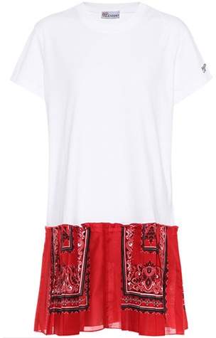 Minikleid aus Baumwolle