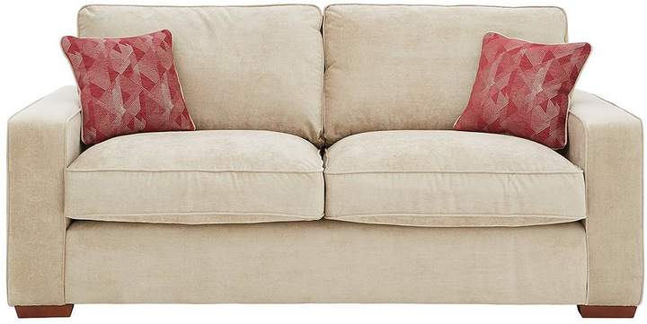 Aria Fabric 3-Seater Standard Back Sofa