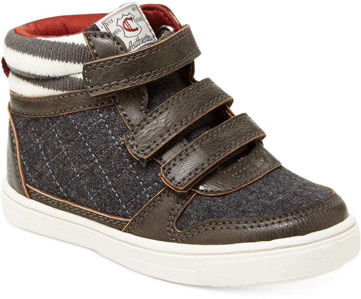 Terry High-Top Casual Sneakers, Toddler Boys and Little Boys