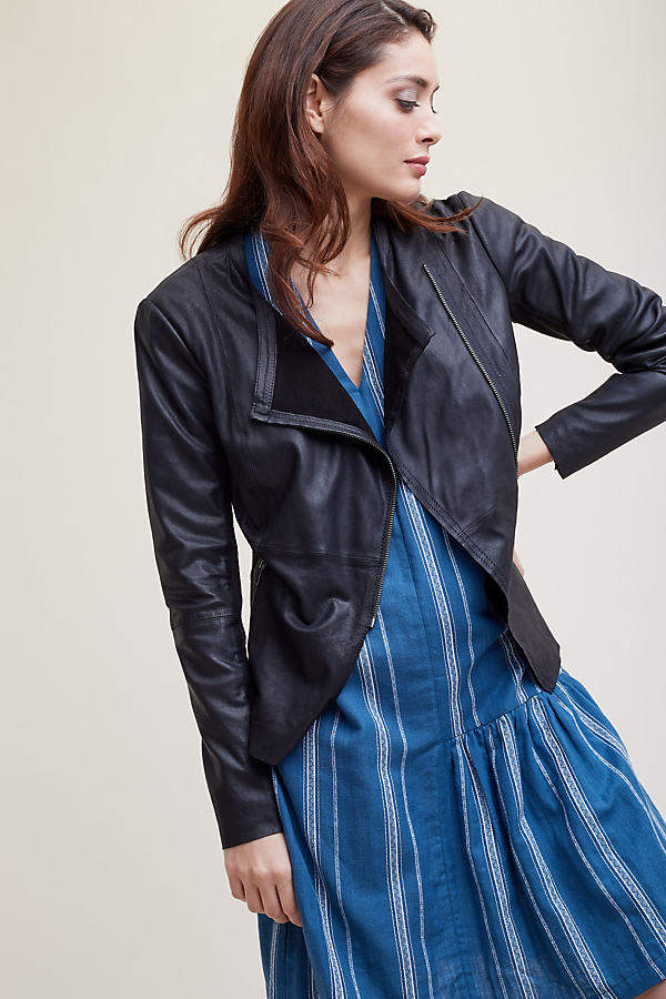 Kerstin Lederjacke - Black