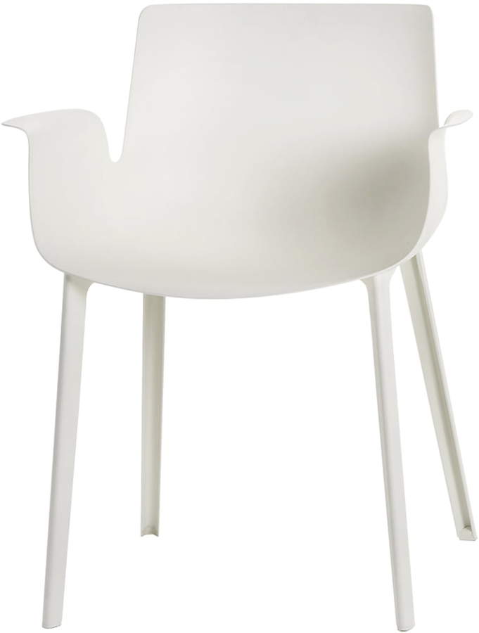 Piuma Stuhl, Weiß