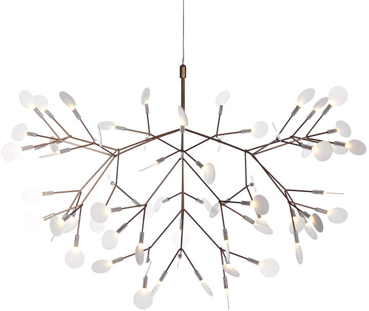 Heracleum II Pendelleuchte, Kupfer