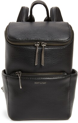 Matt & Nat Mini Brave Faux Leather Backpack