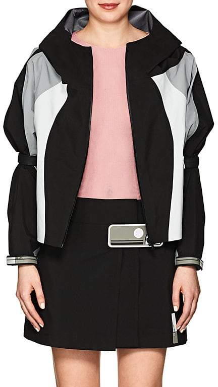 Women's Colorblocked Hooded Jacket