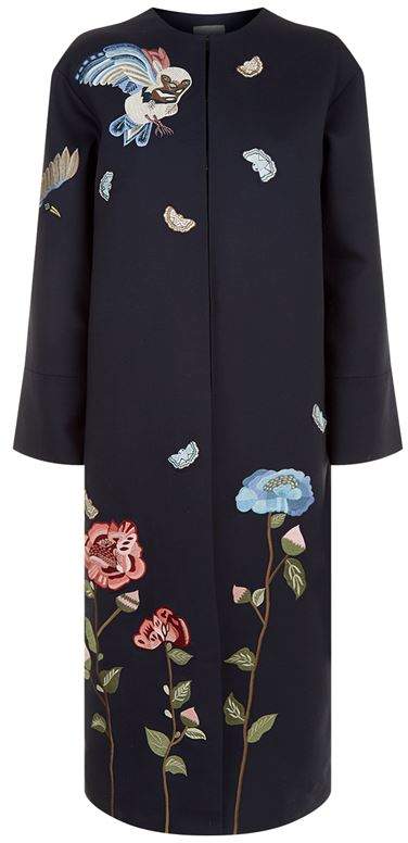 Laura Embroidered Coat
