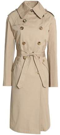 Double-Breasted Cotton-Gabardine Trench Coat