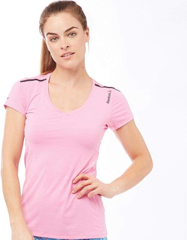 Damen One Series ACTIVChill T-Shirt Rosa